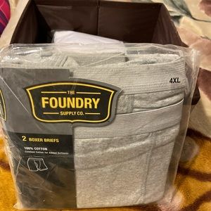 2  Men Boxer Briefs 4XL 100% Cotton